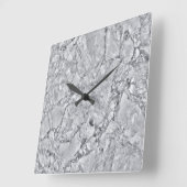 Marmorsteinmuster Acrylwand Uhr (Winkel)