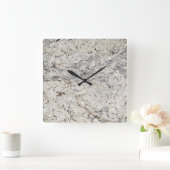 Marmorsteinmuster Acrylwand Uhr (Zuhause)