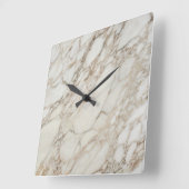 Marmorsteinmuster Acrylwand Uhr (Winkel)