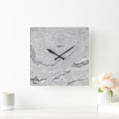 Marmorsteinmuster Acrylwand Uhr (Zuhause)