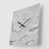 Marmorsteinmuster Acrylwand Uhr (Winkel)
