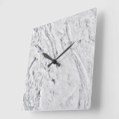 Marmorsteinmuster Acrylwand Uhr (Winkel)