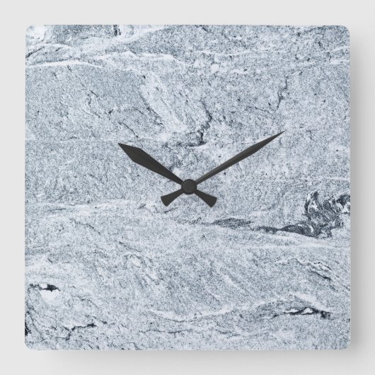 Marmorsteinmuster Acrylwand Uhr (Vorderseite)