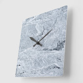 Marmorsteinmuster Acrylwand Uhr (Winkel)