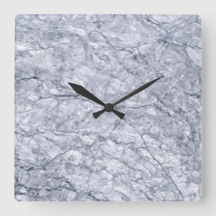 Marmorsteinmuster Acrylwand Uhr