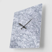 Marmorsteinmuster Acrylwand Uhr (Winkel)
