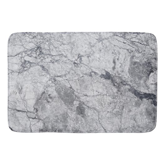 Marmorsteinmuster Bath Mat Badematte (Vorderseite)