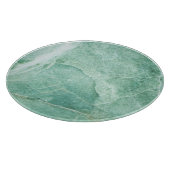 Marmorsteinmuster, grüne Textur. Schneidebrett (Ecke)