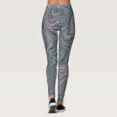 Marmorstil Leggings (Rückseite)