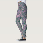 Marmorstil Leggings (Links)