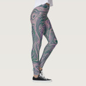 Marmorstil Leggings (Rechts)