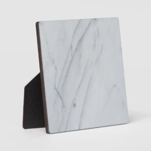 Marmorstone Tabletop Plaque mit Easel Fotoplatte