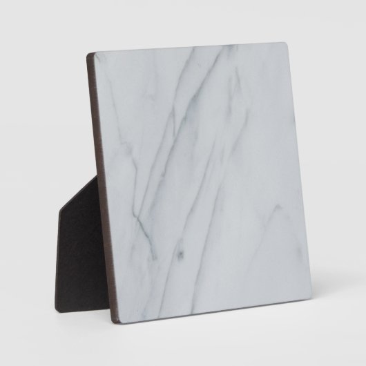 Marmorstone Tabletop Plaque mit Easel Fotoplatte (Vorderseite)