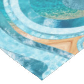 Marmorstrand Tischdecke (Schrägansicht)