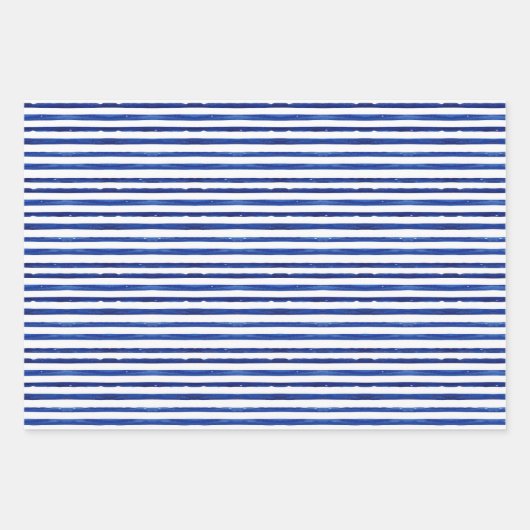 Marmorstreifen und Damasken mit gelben Zitronenmus Geschenkpapier Set (Vorderseite 2)