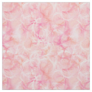 Marmorstrudeldruck - Korallenrosa Stoff