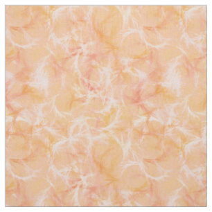 Marmorstrudeldruck - weich Orange Stoff