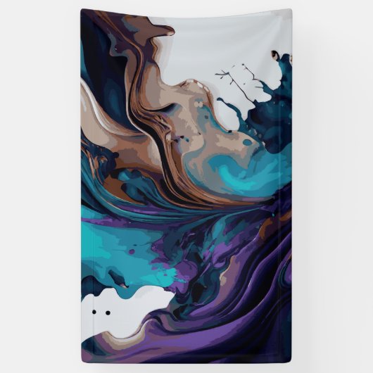 Marmorstruktur Banner (Vertikal)