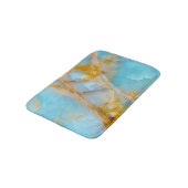 Marmorstruktur, buntes Onyx-Interieur. Badematte (Schrägansicht)