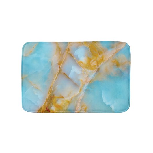 Marmorstruktur, buntes Onyx-Interieur. Badematte (Vorderseite)
