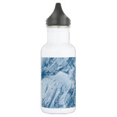 Marmorstruktur Edelstahlflasche (Links)