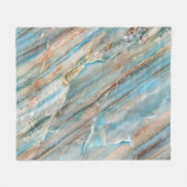 Marmorstruktur: hochauflösendes Druckdesign Fleecedecke (Vorderseite (Horizontal))