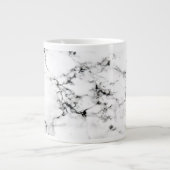 Marmorstruktur Jumbo-Tasse (Vorderseite)