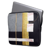 Marmorstruktur Laptopschutzhülle (Vorderseite Links)