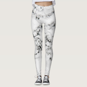 Marmorstruktur Leggings