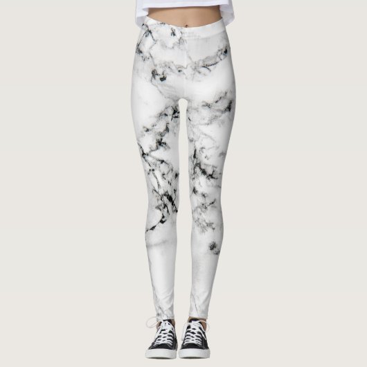 Marmorstruktur Leggings (Vorderseite)