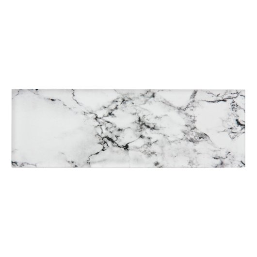 Marmorstruktur Namenschild (Vorderseite)