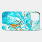 Marmorstruktur. Östliche Technik. Zeitgenössische Case-Mate iPhone Hülle (Rückseite (Horizontal))