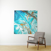 Marmorstruktur. Östliche Technik. Zeitgenössische  Wandteppich (Beispiel (Horizontal))