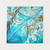 Marmorstruktur. Östliche Technik. Zeitgenössische  Wandteppich (Vorderseite)