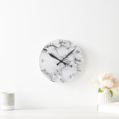 Marmorstruktur Runde Wanduhr (Zuhause)