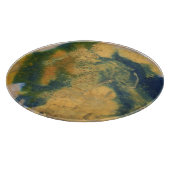 Marmorstruktur Schneidebrett (Ecke)