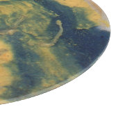 Marmorstruktur Schneidebrett (Ecke)