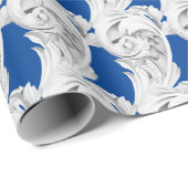 Marmortendrils auf einer Rolle als Wrapping Paper Geschenkpapier (Rolleneckpunkt)