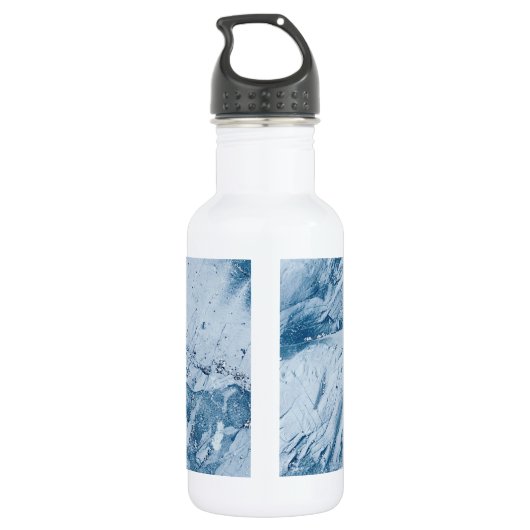 Marmortextur Edelstahlflasche (Rückseite)