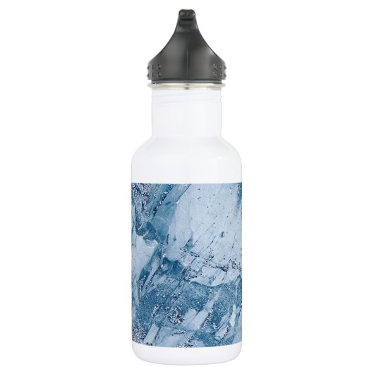 Marmortextur Edelstahlflasche (Rechts)