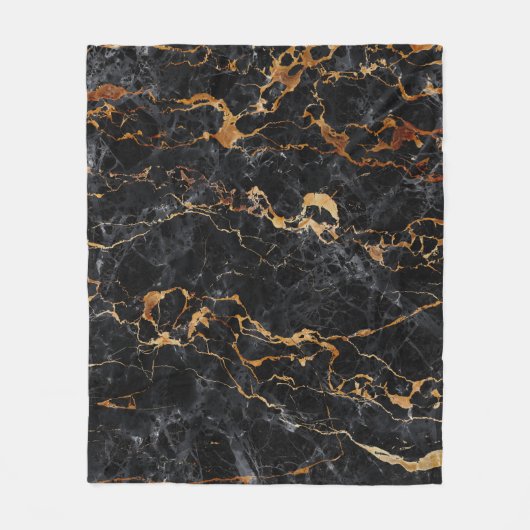 Marmortextur: Elegante Steinfläche. Fleecedecke (Vorderseite)