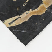 Marmortextur: Elegante Steinfläche. Fleecedecke (Ecke)