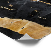 Marmortextur: Elegante Steinfläche. Poster (Ecke)