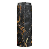 Marmortextur: Elegante Steinfläche. Thermosbecher (Rückseite)