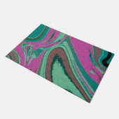 Marmortextur farbig fußmatte (Schrägansicht)