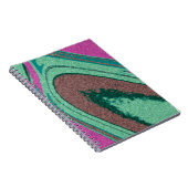 Marmortextur farbig notizblock (Rechte Seite)