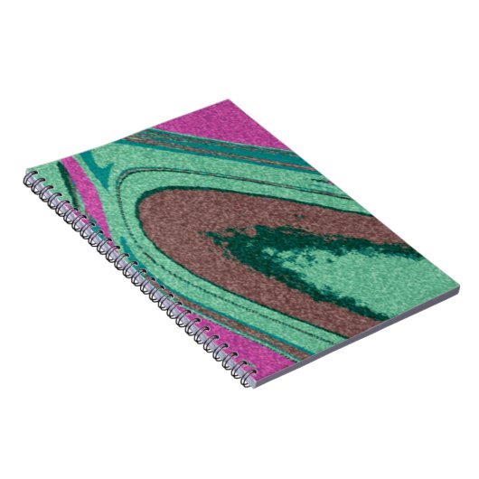 Marmortextur farbig notizblock (Rechte Seite)