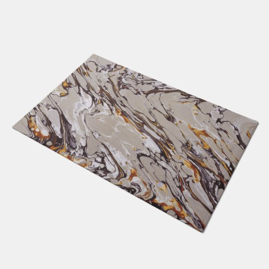 Marmortextur Fußmatte (Schrägansicht)