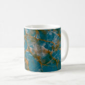 Marmortextur Hintergrund, Naturschaukel Kaffeetasse (VorderseiteRechts)