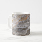 Marmortextur: Italienischer Kalkstein Elegance. Kaffeetasse (Vorderseite Links)